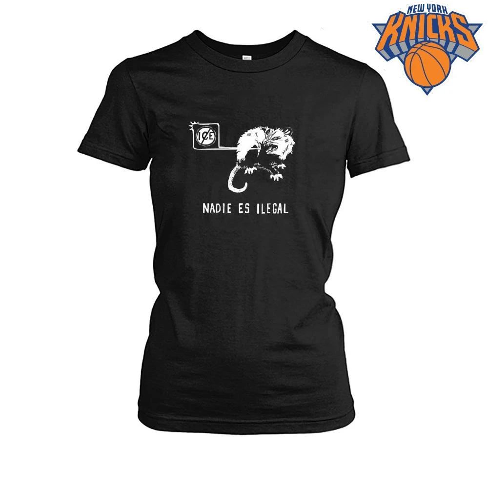 Nadie es Ilegal angry possum ice sign parody shirt Unisex