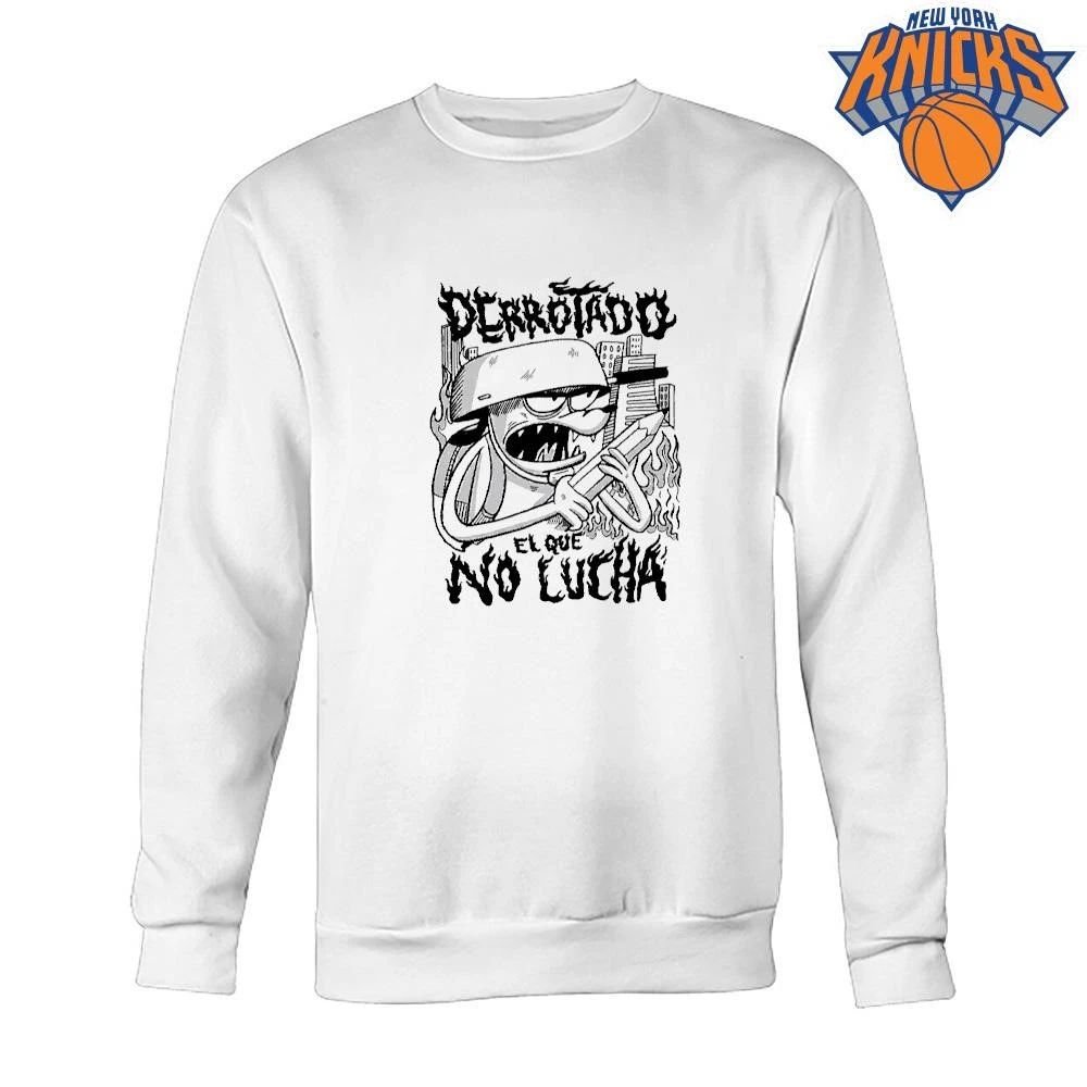 Derrotado El Que No Lucha Cartoon Character Flame Shirt Unisex