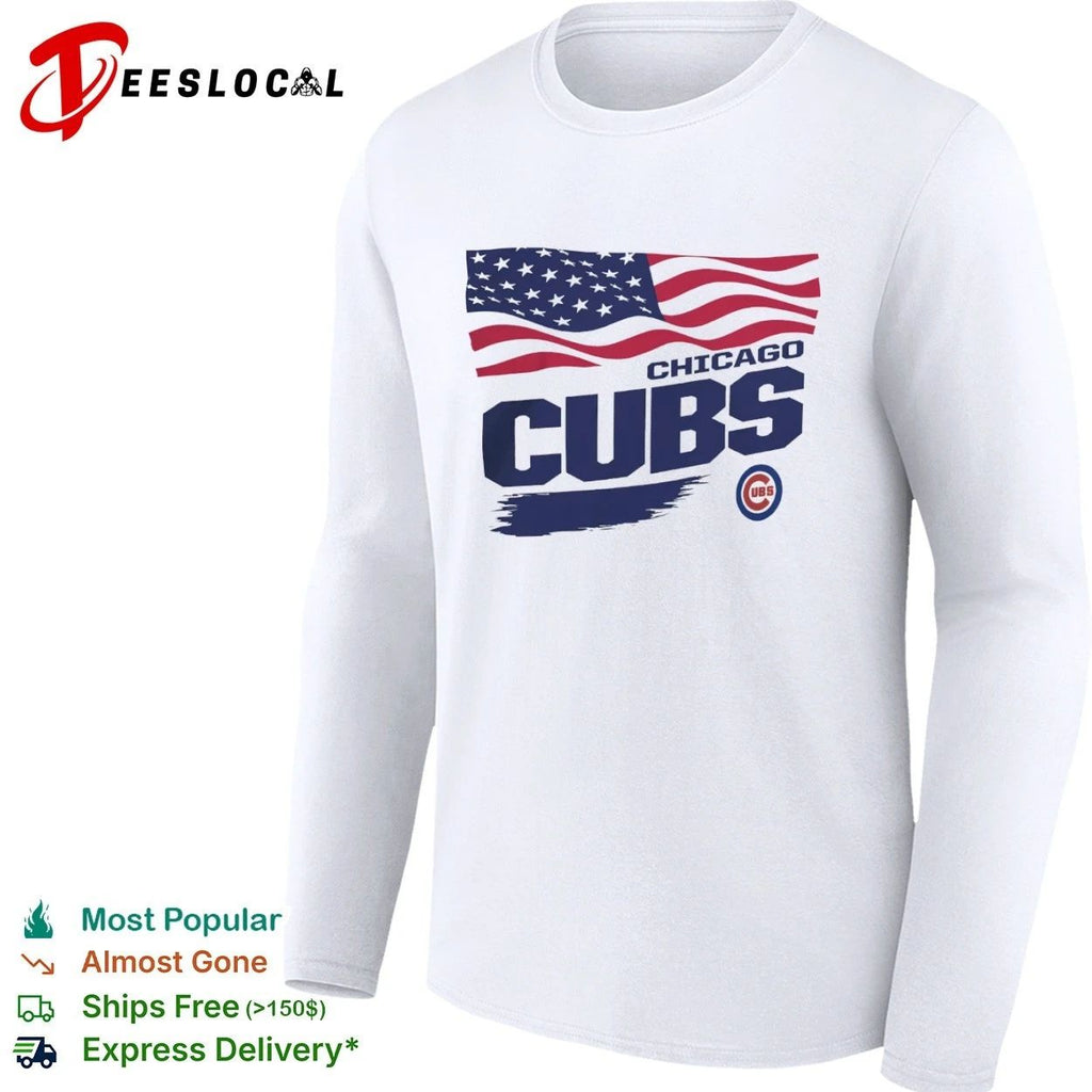 Chicago Cubs Waving Flag Chicago Cubs Starter Unisex