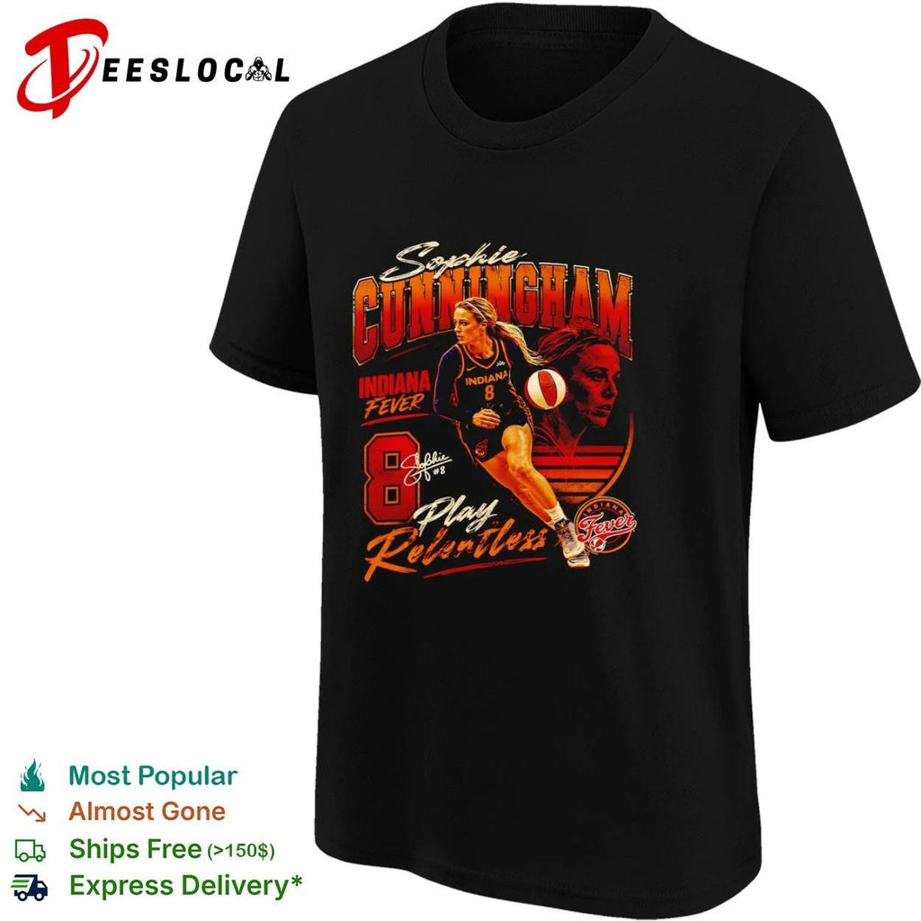 Sophie Cunningham Indiana Fever Play Relentless Unisex