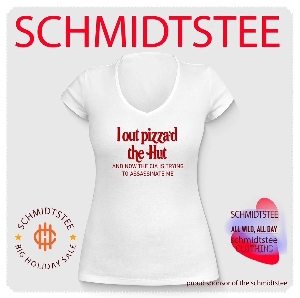 I out pizza’d the hut and now the CIA is trying to assassinate me shirt Unisex