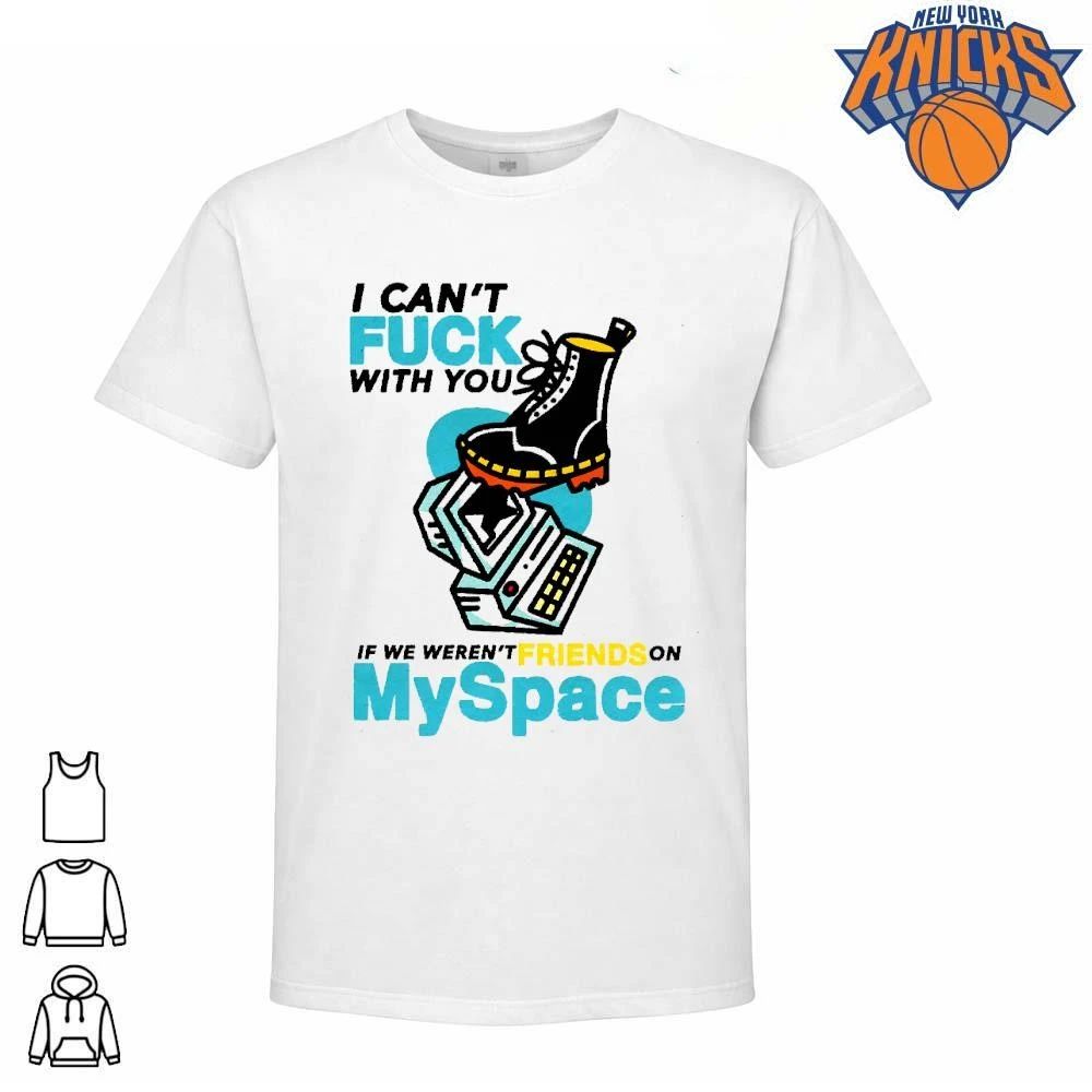 I Can’t Fuck With You If We Weren’t Friends On MySpace Punk Boot Computer Unisex