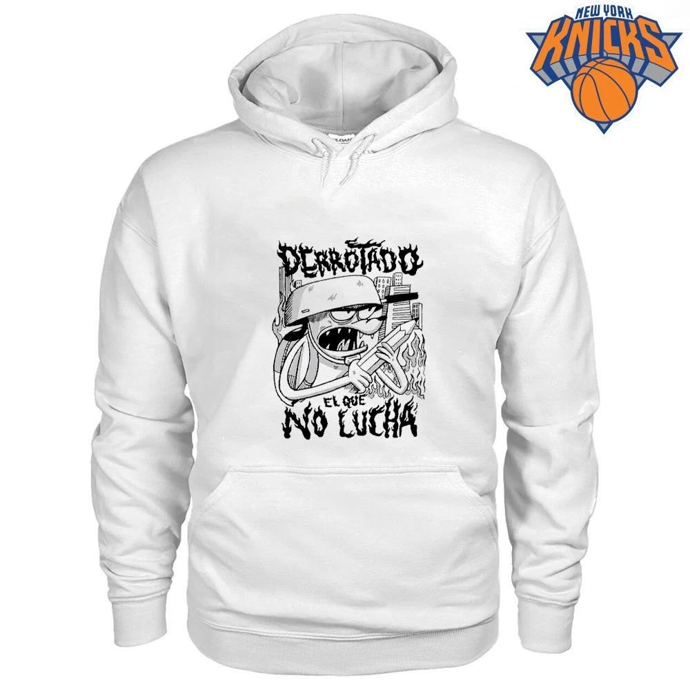 Derrotado El Que No Lucha Cartoon Character Flame Shirt Unisex