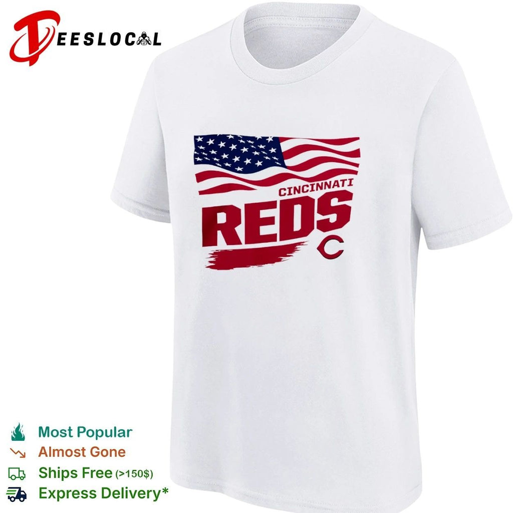 Cincinnati Reds Waving Flag Cincinnati Reds Starter Unisex