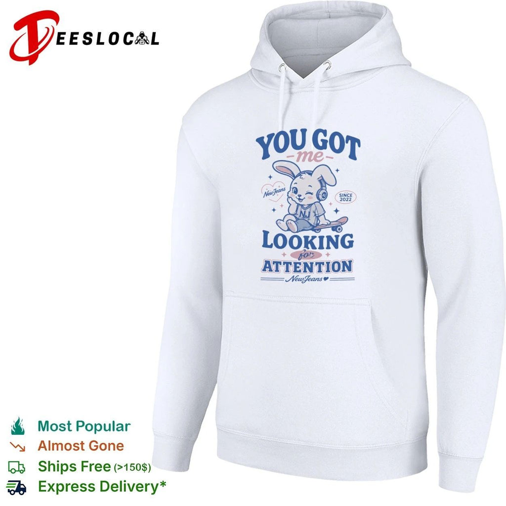 You Got Me Looking for Attention NewJeans Bunny Unisex