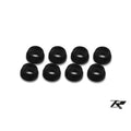 Tron Black Anodized Washers / 2.5mm x 8 – 7.0 Elite / 5.5 Gemini/Orion / Dnamic / 5.8 / Nitron / Nitron90