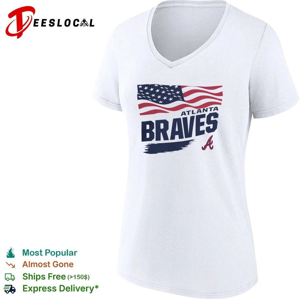 Atlanta Braves Waving Flag Atlanta Braves Unisex