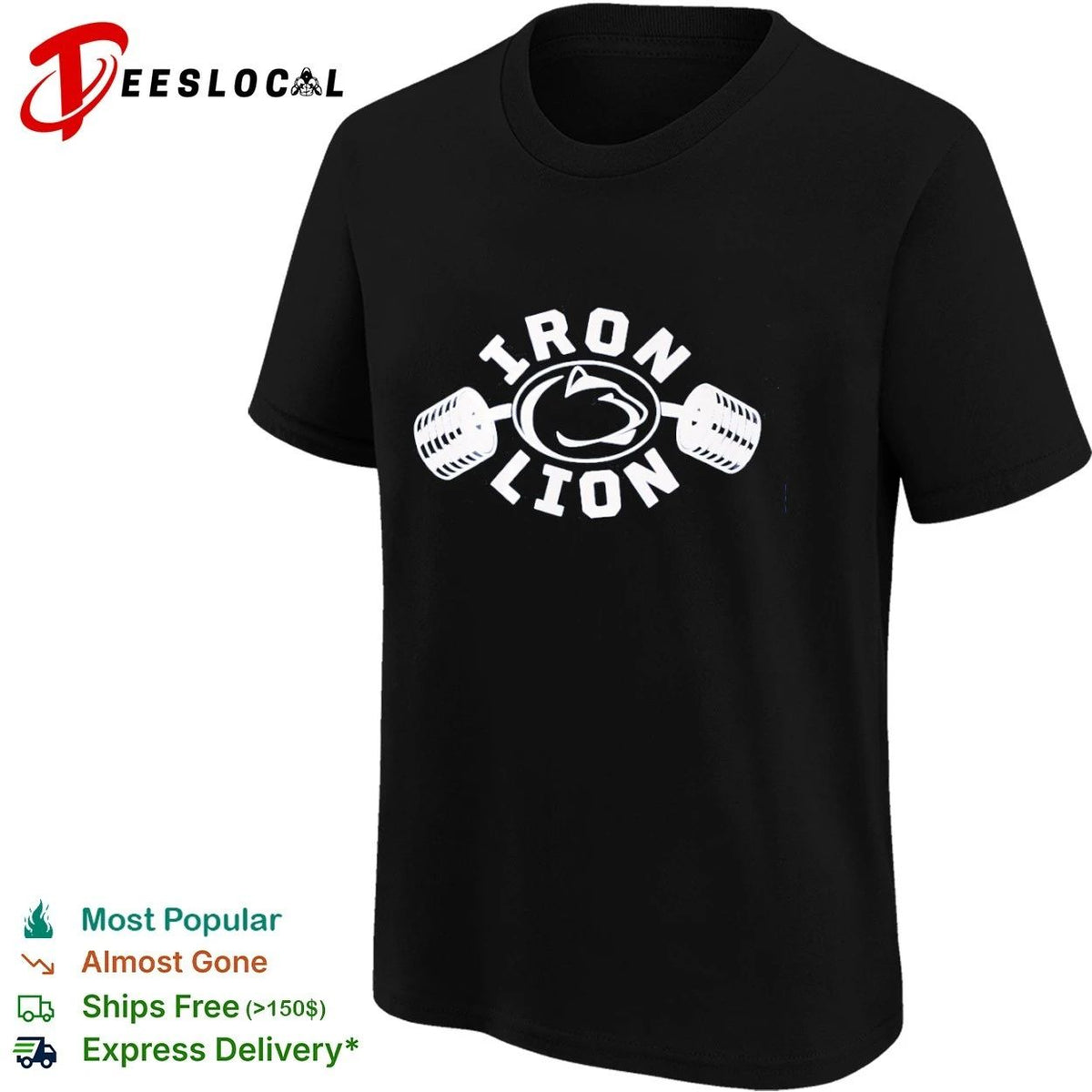 Iron Lion Penn State Nittany Lion Weightlifting Unisex