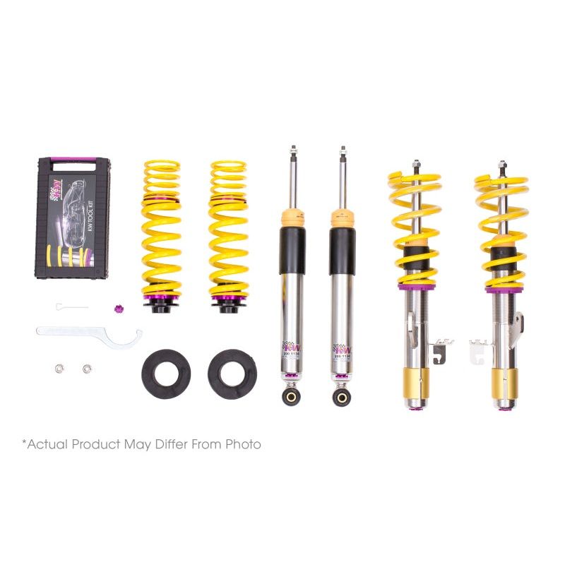 KW Coilover Kit V3 Volkswagen Golf VIII R w/o Electronic Dampers