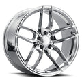 Drag Wheels DR80 Virtual Chrome 17×7.5 | 5×108 (DR801775254073VC)