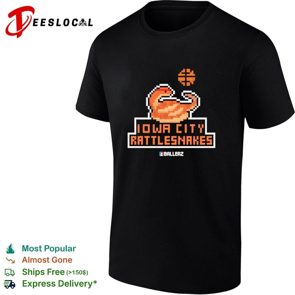 Iowa City Rattlesnakes Ballerz basketball Unisex