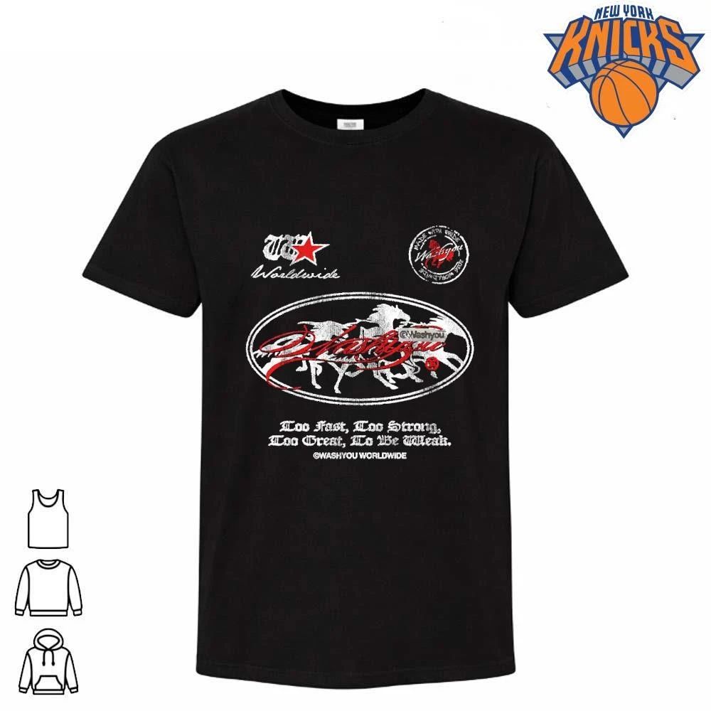 Pegasus Running With WSHYU Script Made With Pride Streetwear Tee Shirt Unisex