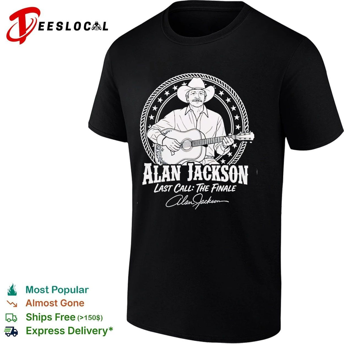 Alan Jackson Last Call The Finale Country Music Unisex
