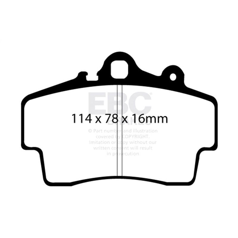 EBC – Front Bluestuff Pad PN DP51207NDX
