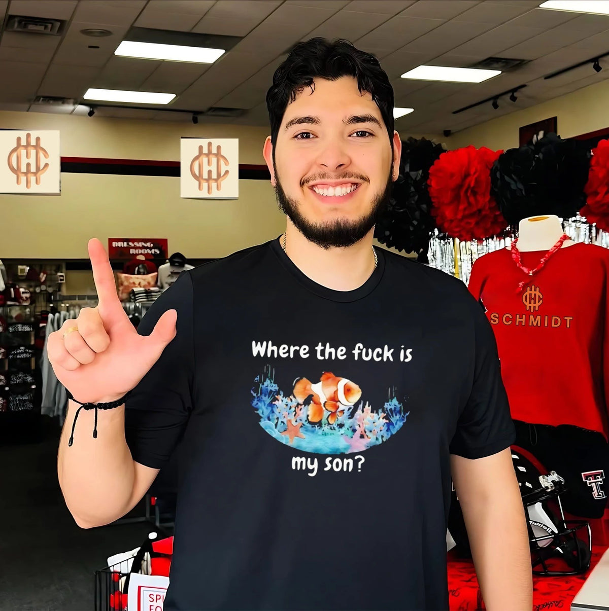 Finding Nemo where the fuck is my son shirt Unisex