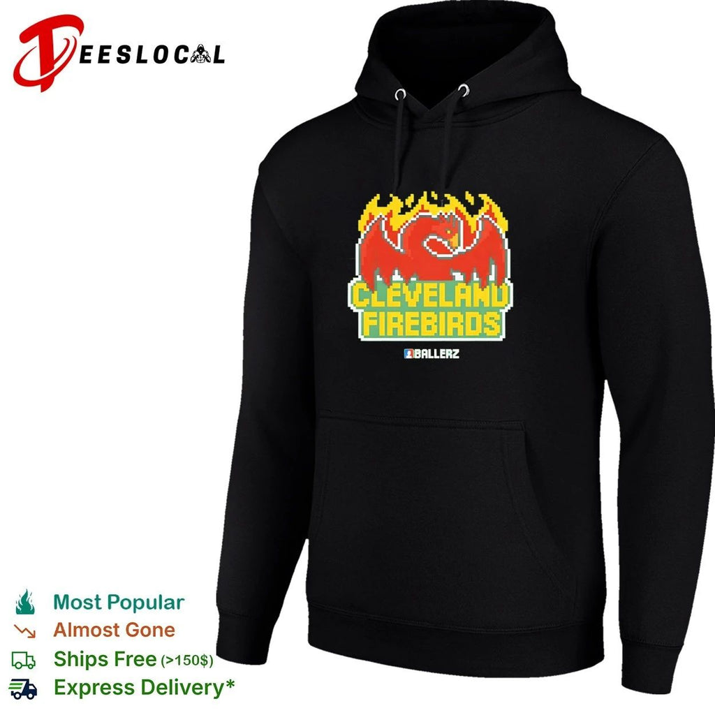 Cleveland Firebirds Ballerz pixel art Unisex