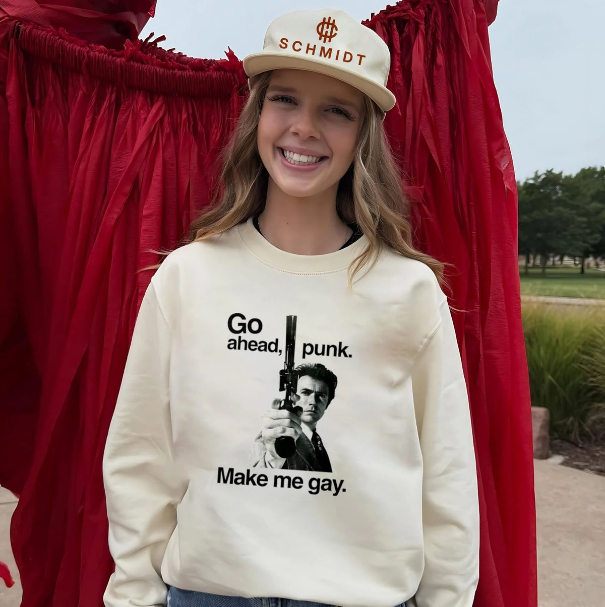 Go Ahead Punk Make Me Gay shirt Unisex
