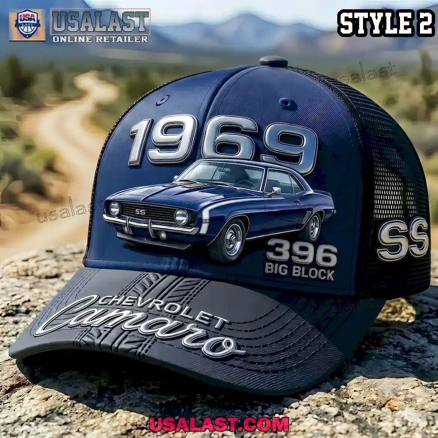1969 Chevrolet Camaro SS 396 Big Block Trucker Hat