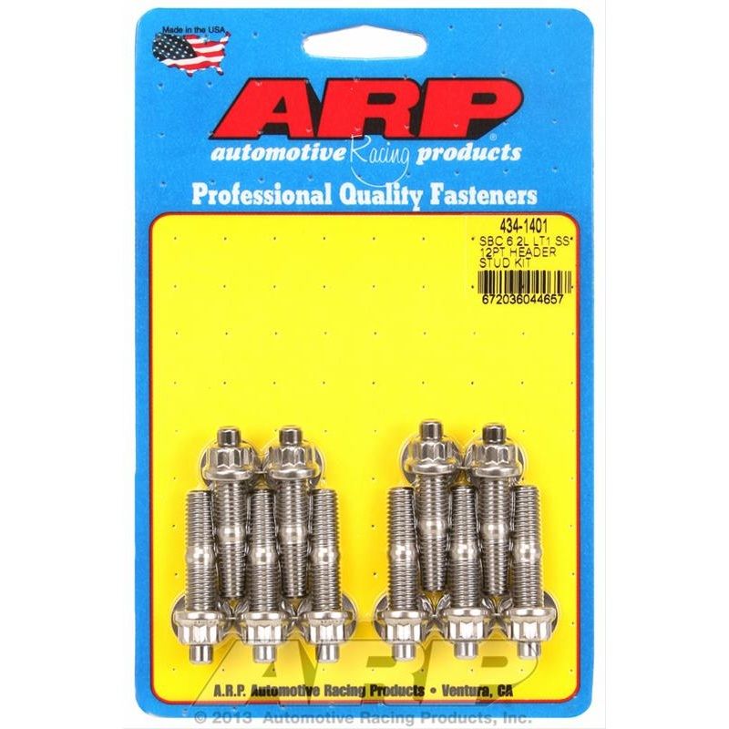 ARP Head Stud Kit Chevy SB 6.2L LT1 SS 12PT