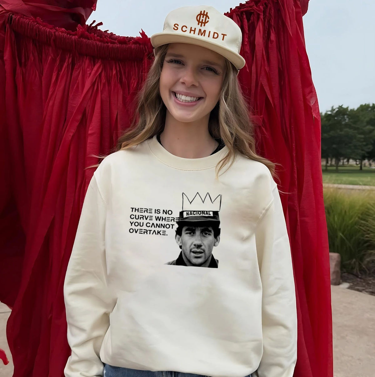 Ayrton Senna There Is No Curve Where You Cannot Overtake shirt Unisex