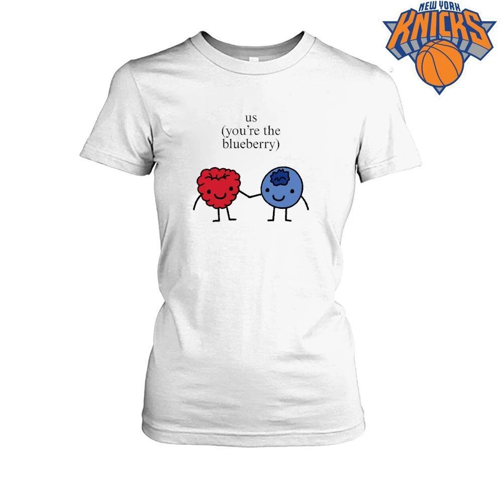 Us You Are The Blueberry Cute Matching Couple Raspberry Meme Graphic shirt Unisex