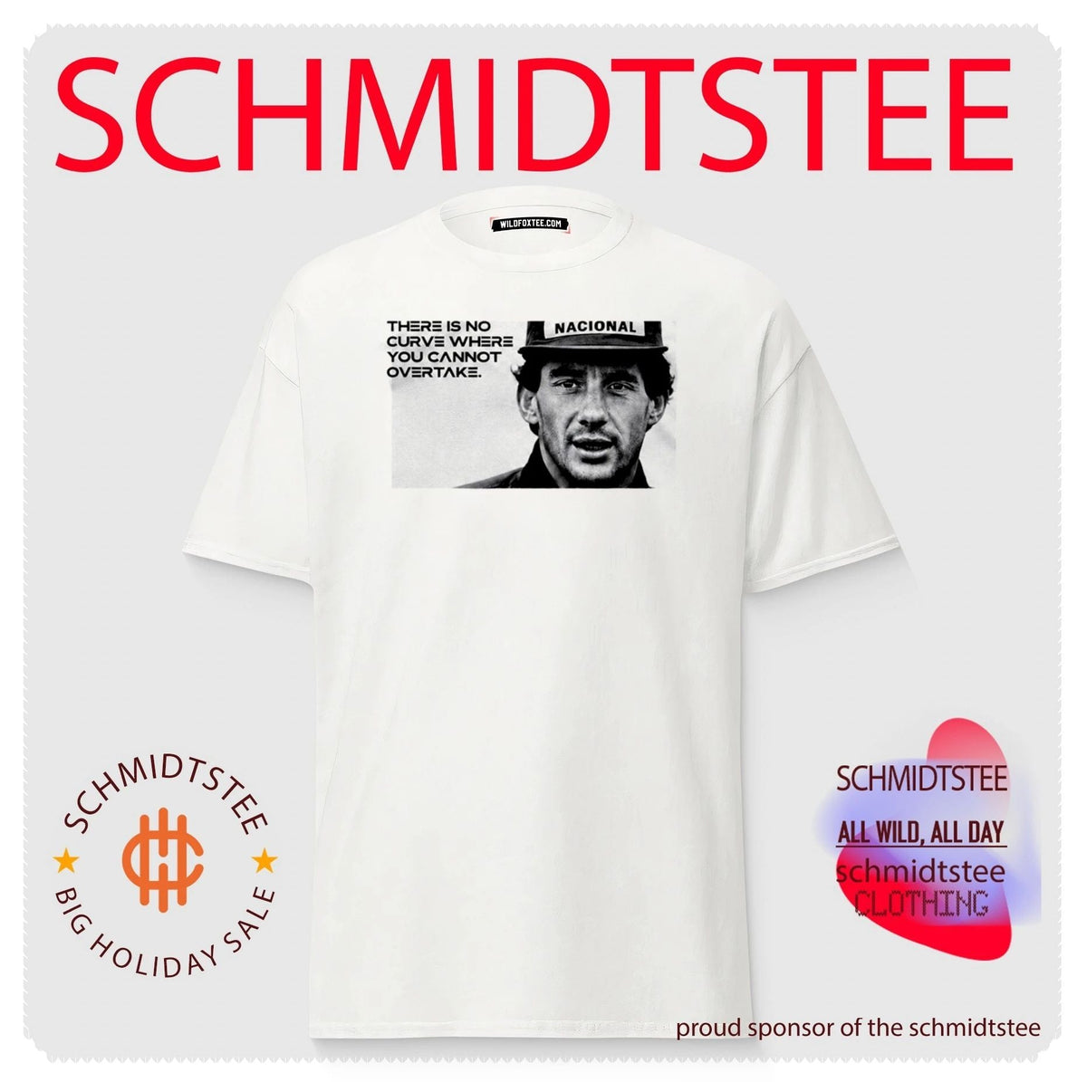 Neymar Ayrton Senna No Curve Where You Cannot Overtake Shirt Unisex