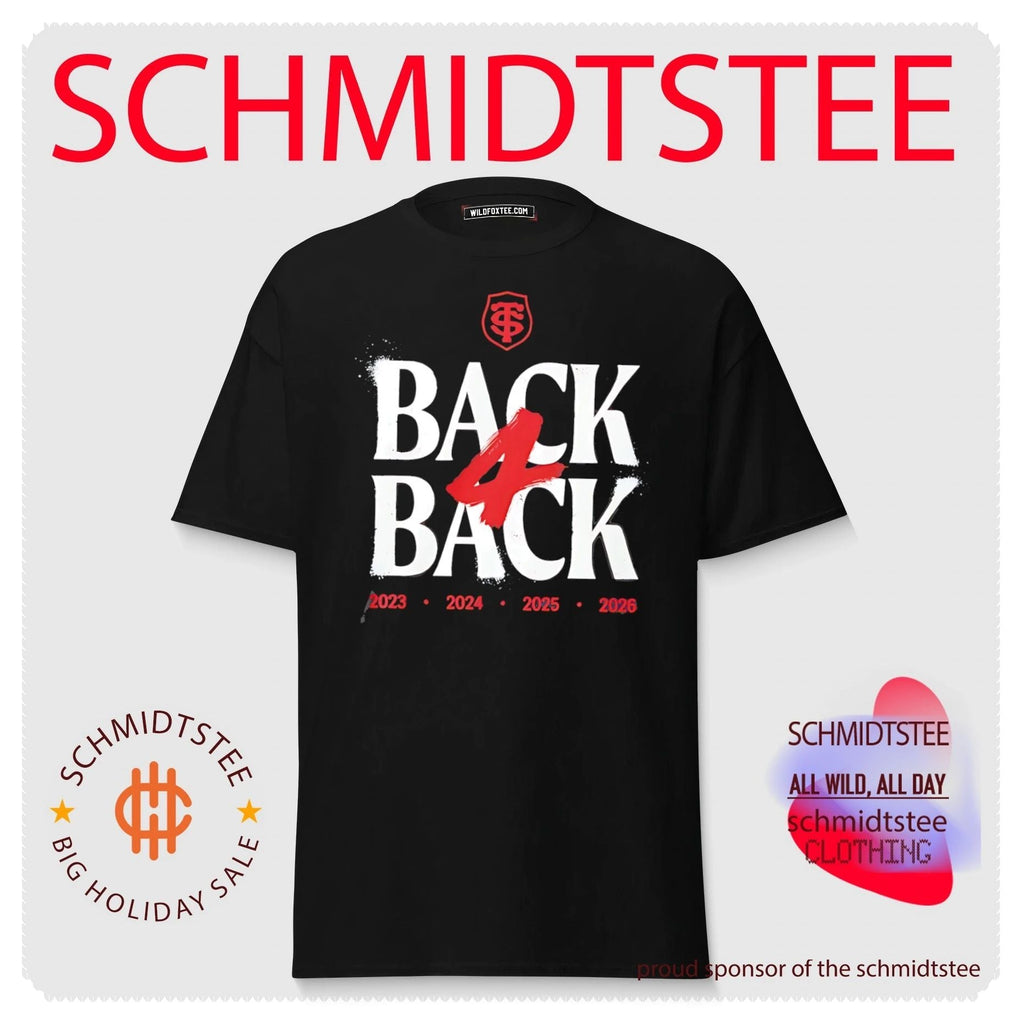 Stade Toulousain Back 4 Back 2023 2024 2025 2026 shirt Unisex