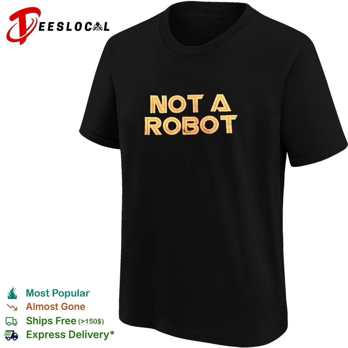 Not a Robot captcha funny humor technology Unisex