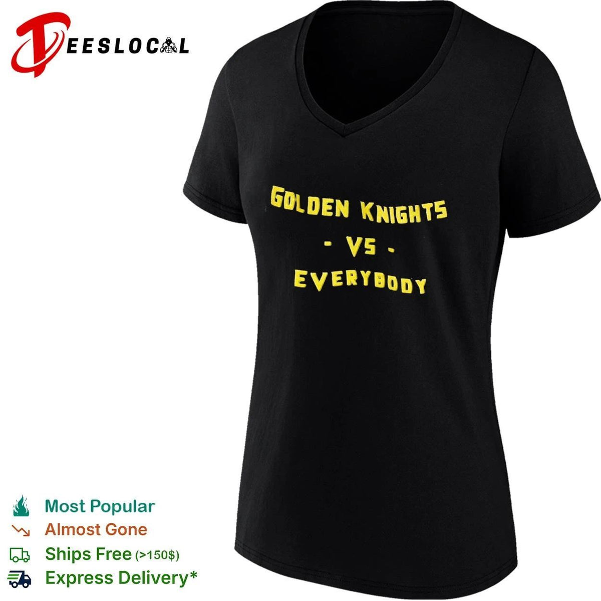 Golden Knights vs Everybody NHL Hockey Unisex