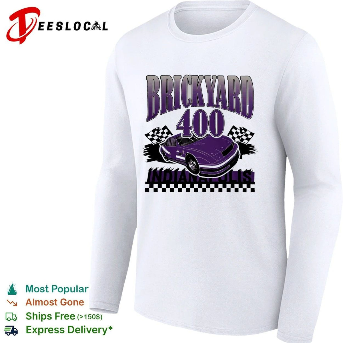 Brickyard 400 Indianapolis Racing NASCAR Unisex