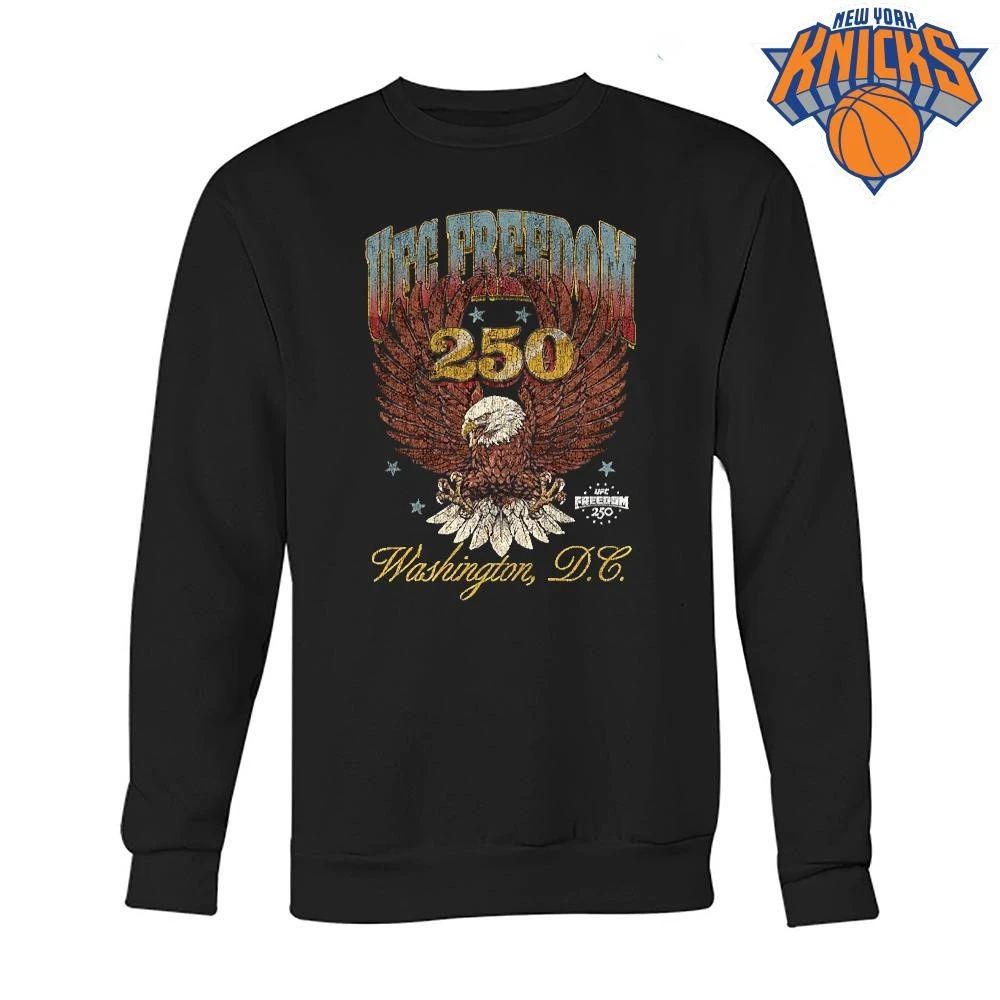 UFC Freedom 250 Washington DC Distressed Eagle Patriotic Shirt Unisex