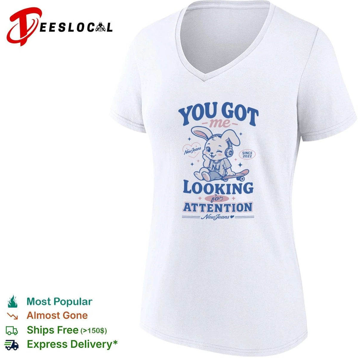You Got Me Looking for Attention NewJeans Bunny Unisex