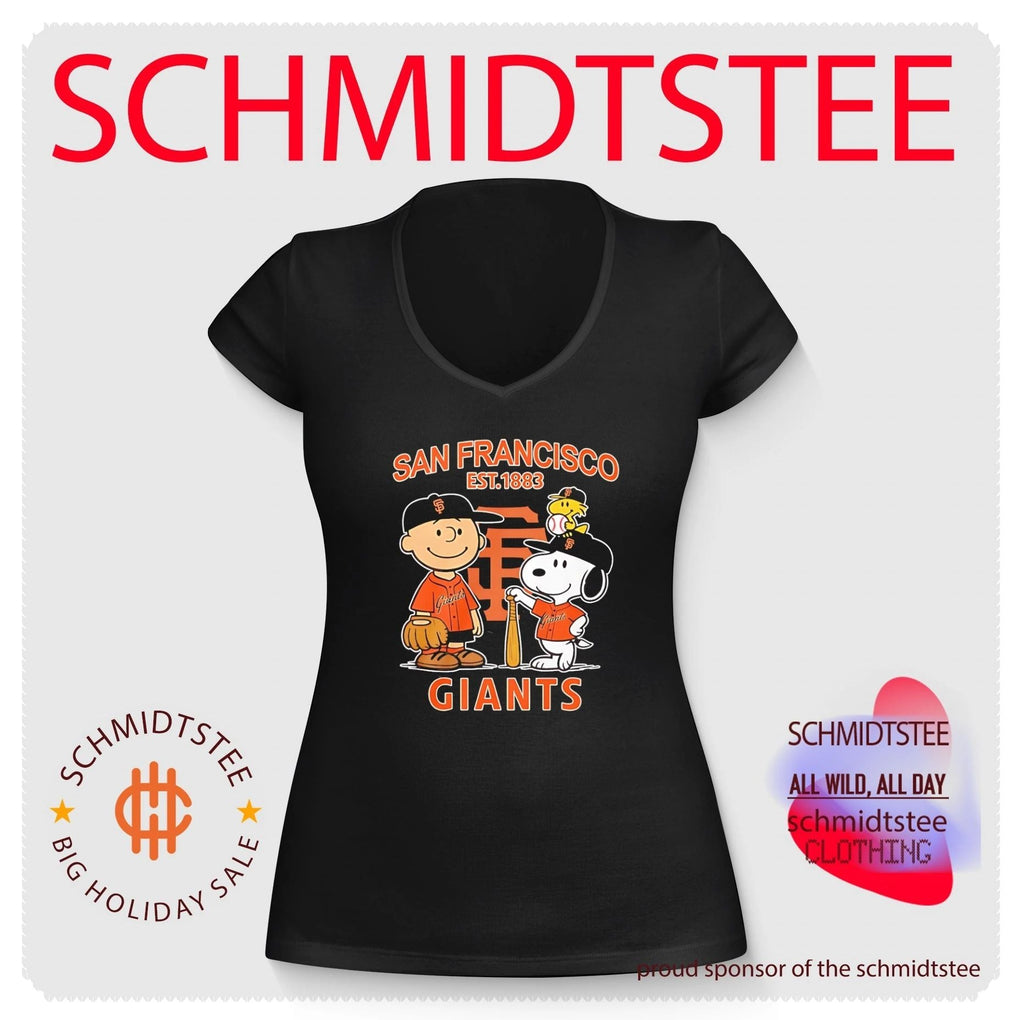 Peanuts x San Francisco Giants Baseball est 1883 shirt Unisex