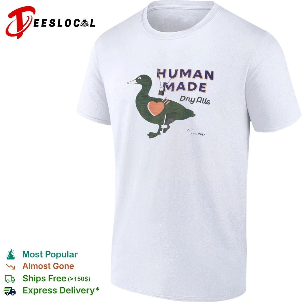 Human Made Dry Alls Duck Heart Nigo Streetwear Unisex