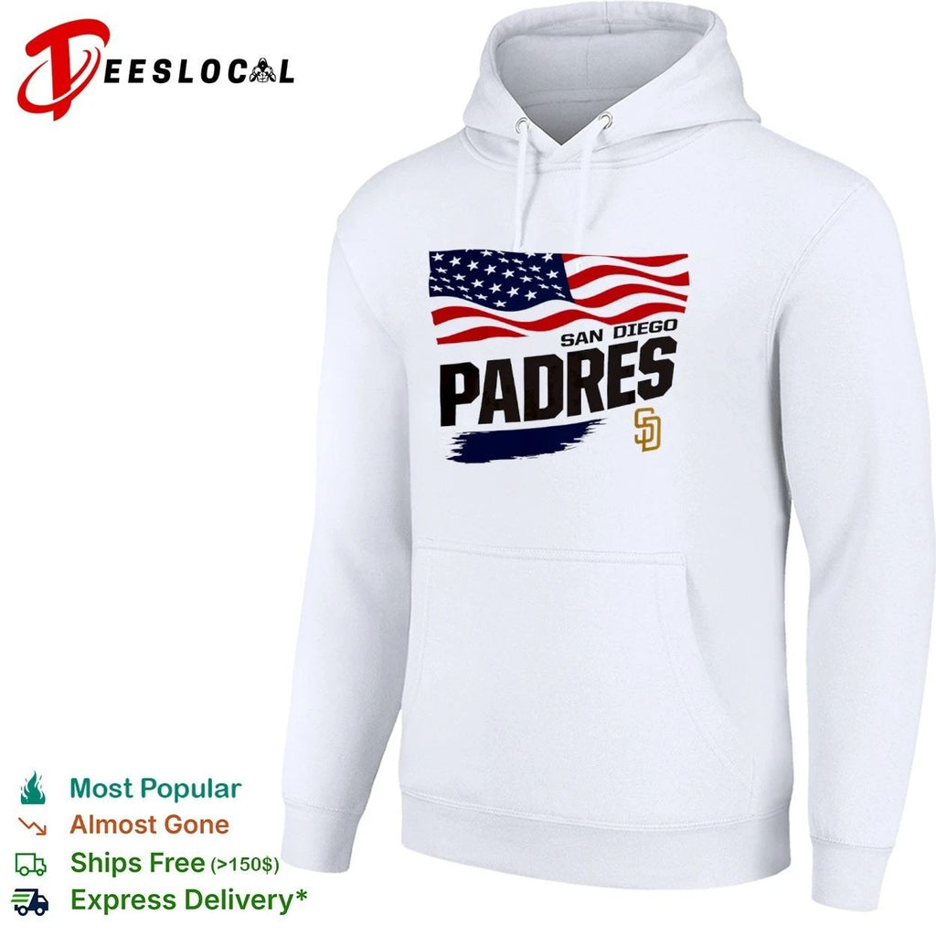 San Diego Padres American Flag Starter Unisex