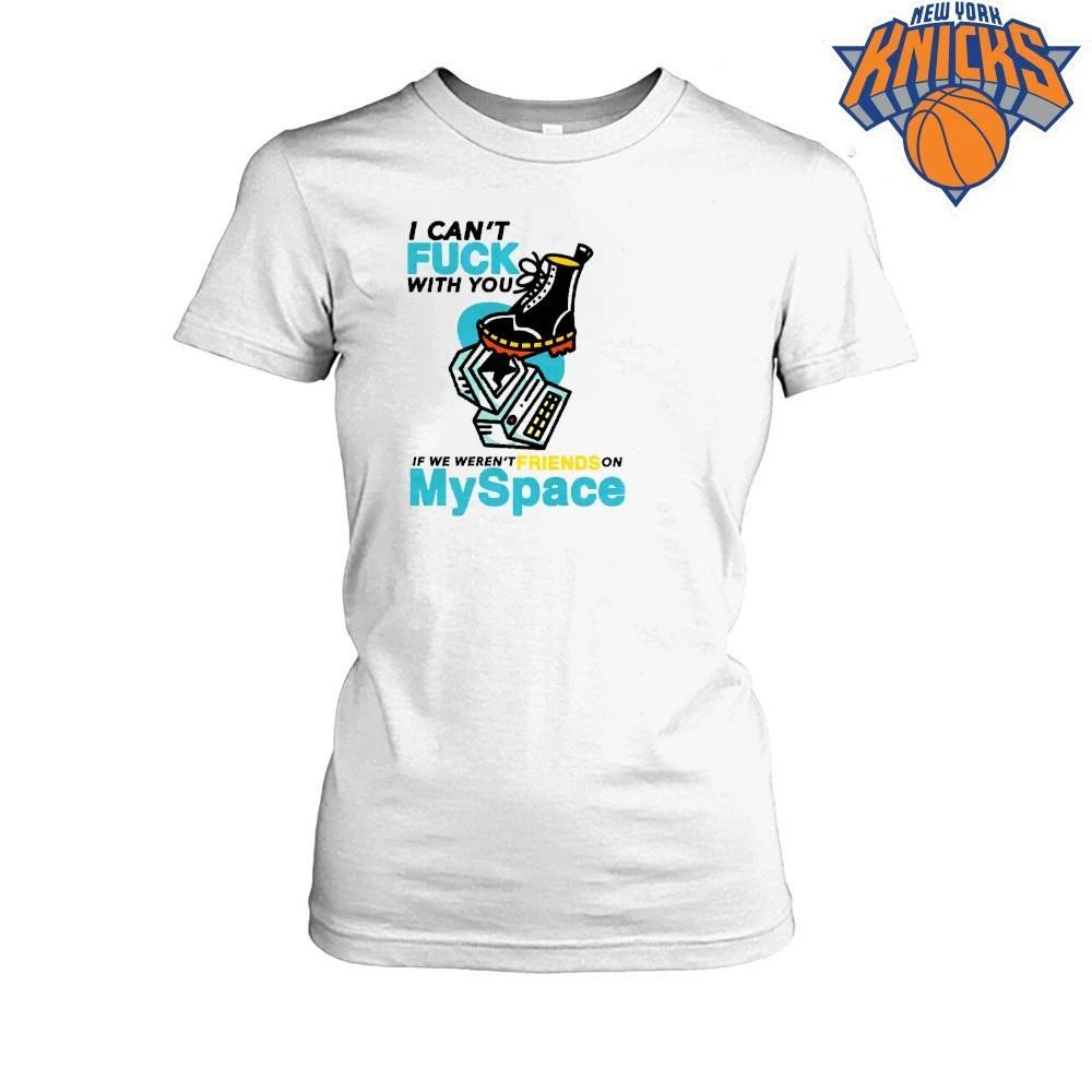 I Can’t Fuck With You If We Weren’t Friends On MySpace Punk Boot Computer Unisex