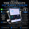 GM-1520-8T – 15.6″ Screen Upgrade for 2015-2020 Tahoe, Suburban, Yukon, Denali