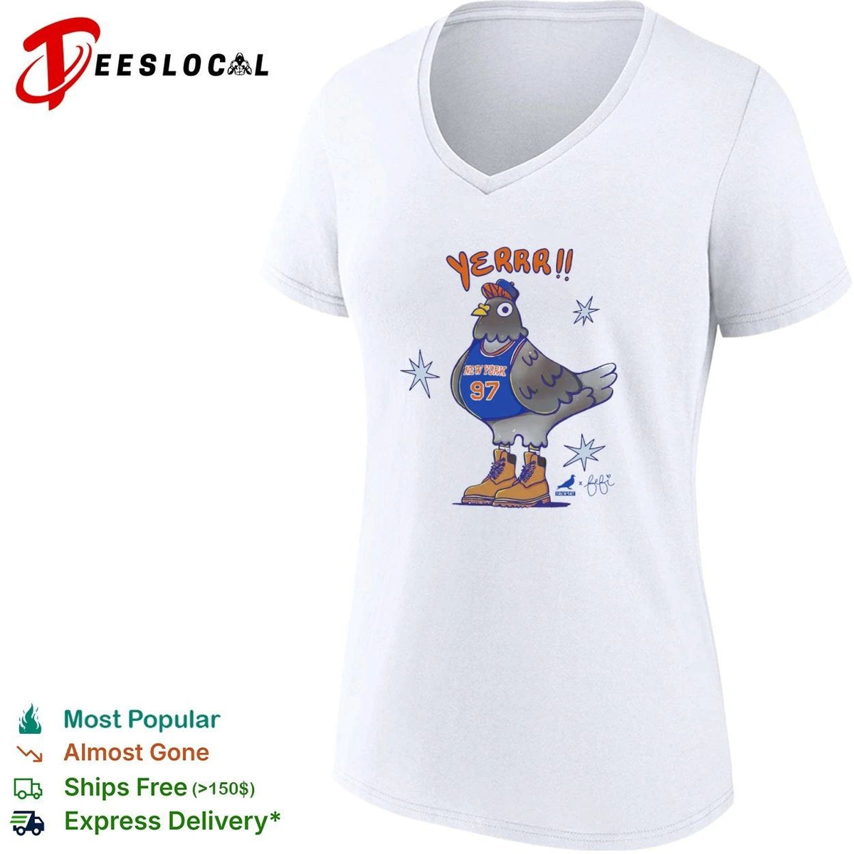 Staple x Fefi Yerrr NYC Pigeon New York 97 Unisex