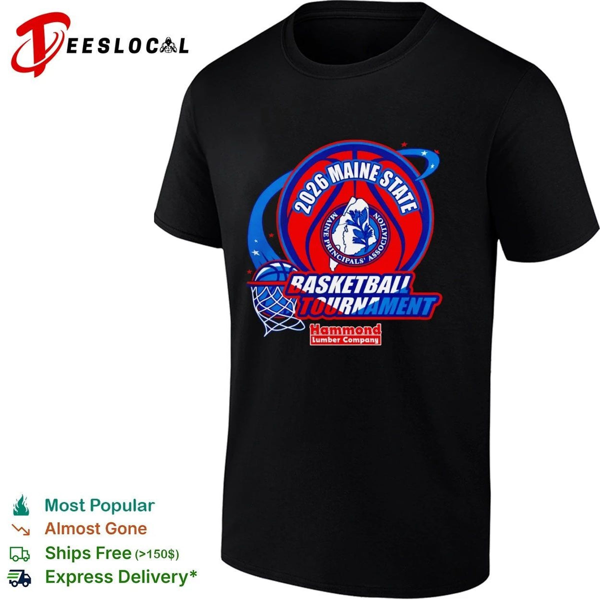 2026 Maine State Basketball Tournament Maine Principals’ Association Hammond Lumber Company