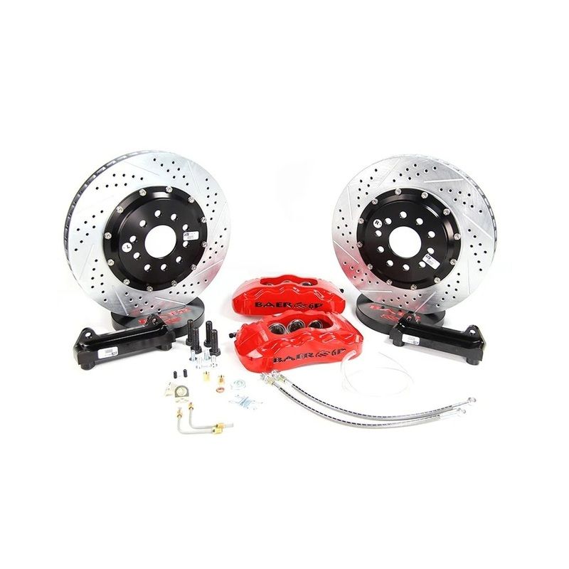 Baer Brakes 14″ Pro+ Front Brake Kit, Grabber Blue, SDZ
