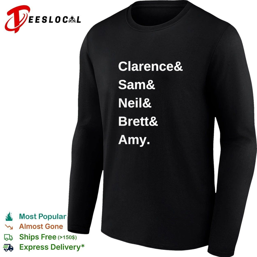Clarence and Sam and Neil and Brett and Amy names Unisex
