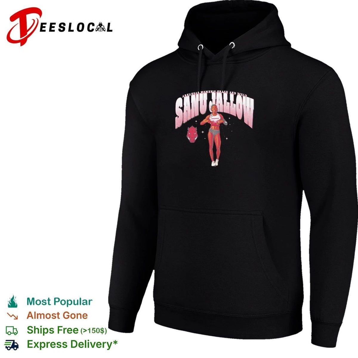 Sanu Jallow Arkansas Women’s Track and Field Unisex
