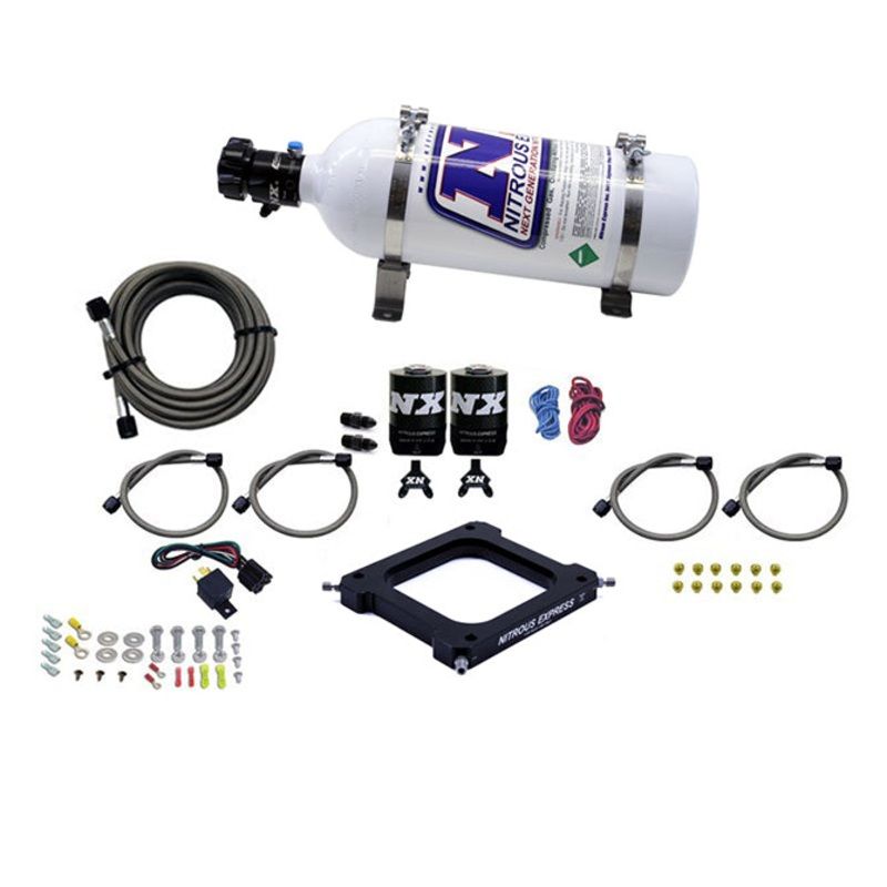 4500 Assassin Plate Pro Power Nitrous Kit 100-500HP w/5lb Bottle