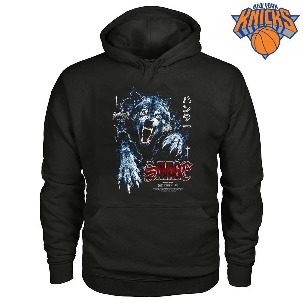 Savage Werewolf Blue Lightning Angry Wolf Head Streetwear Goth Shirt Unisex