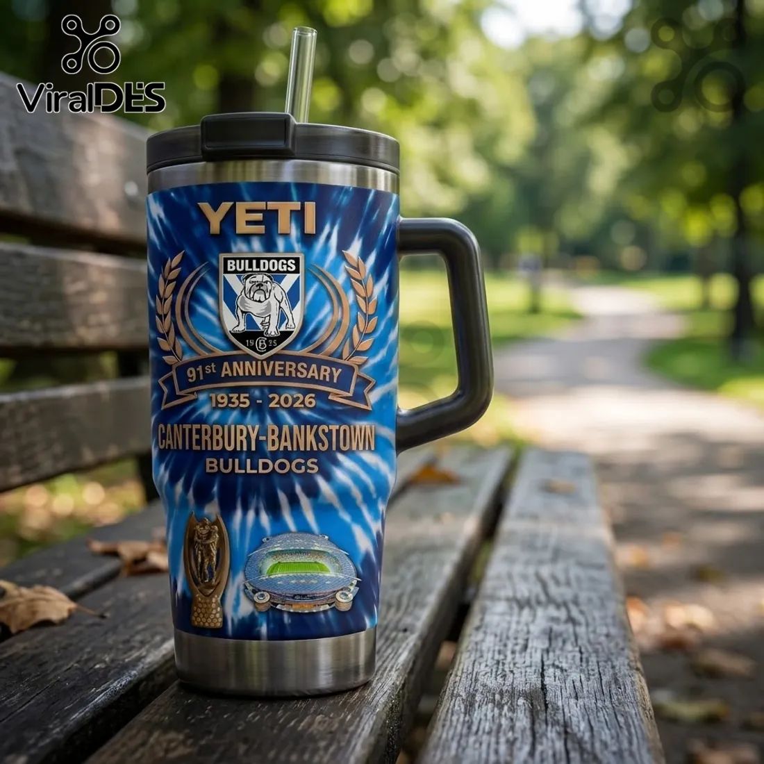 Canterbury-Bankstown Bulldogs 91st Anniversary Stanley Tumbler