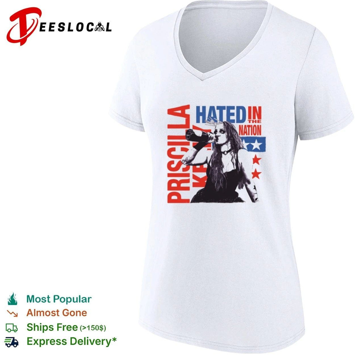 Priscilla Kelly Hated in the Nation Wrestling Unisex