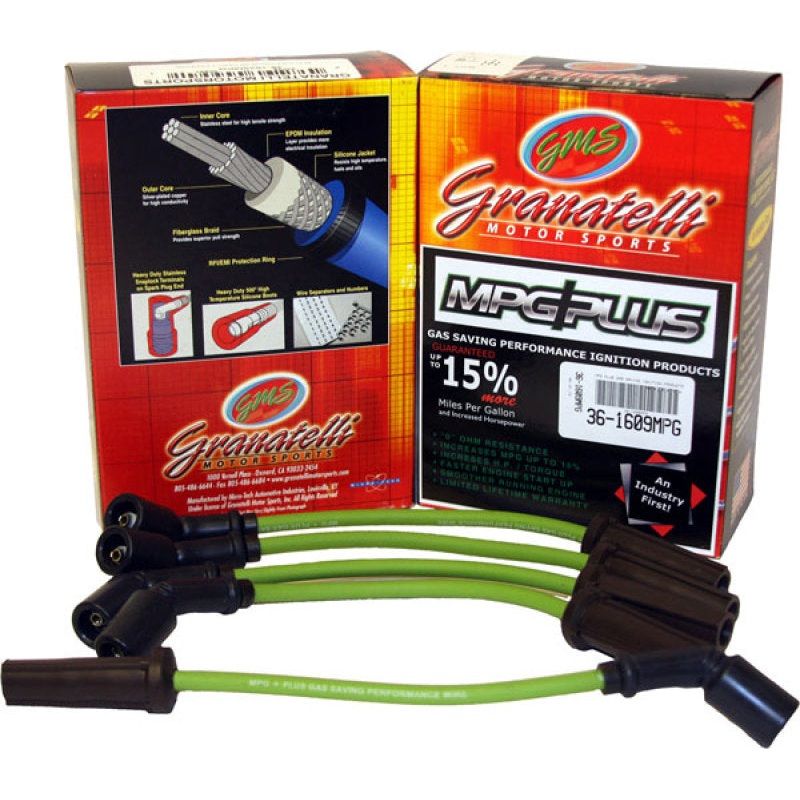 Granatelli 90-95 Chevrolet Corvette 8Cyl 5.7L MPG Plus Ignition Wires