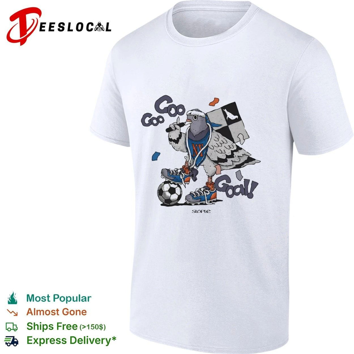 Staple Goo Goo Goal World Cup Pigeon soccer Unisex