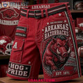 Arkansas Razorbacks Hog Pride Men Cargo Short