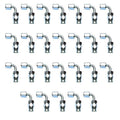 -10AN 90 Degree Ferrule Fitting Size: -10 AN
